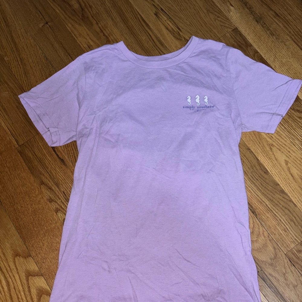 Simply Southern Purple T-Shirt with Logo